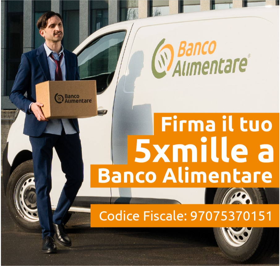 Sostieni Banco Alimentare con il tuo 5xmille!
