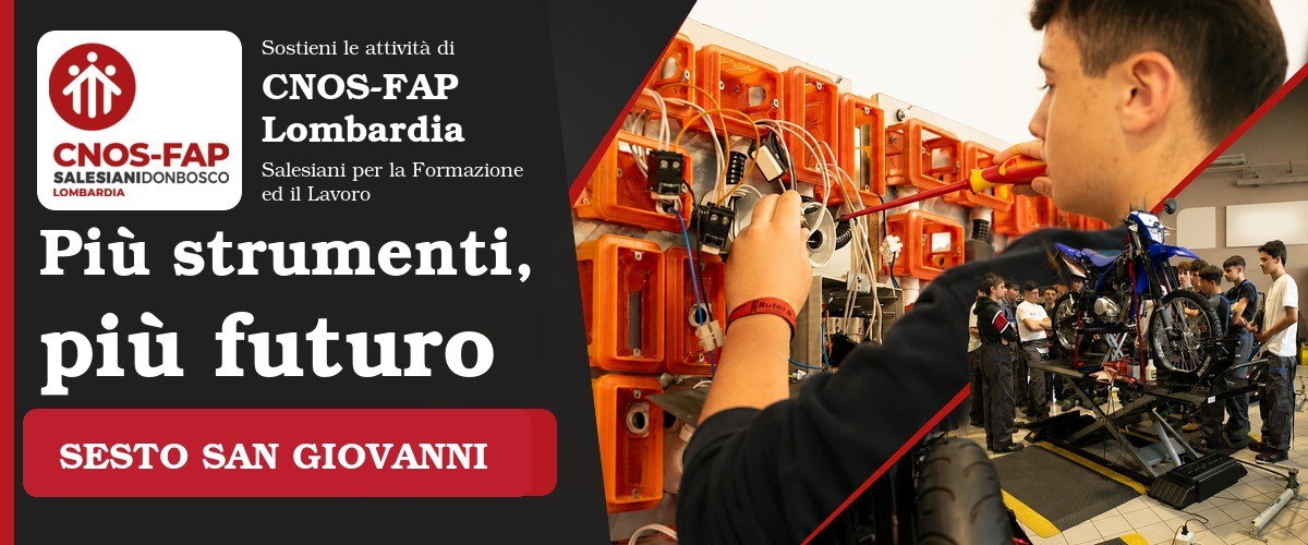 Più strumenti, più futuro – CNOS-FAP Sesto San Giovanni